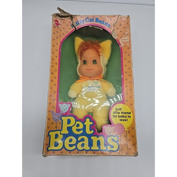 Mattel Other - New Kitty Cat Beans, Mattel 1983 RARE